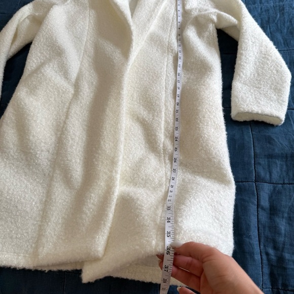 NLT LA Cozy Sherpa Jacket Open Front Size Medium - Picture 8 of 10